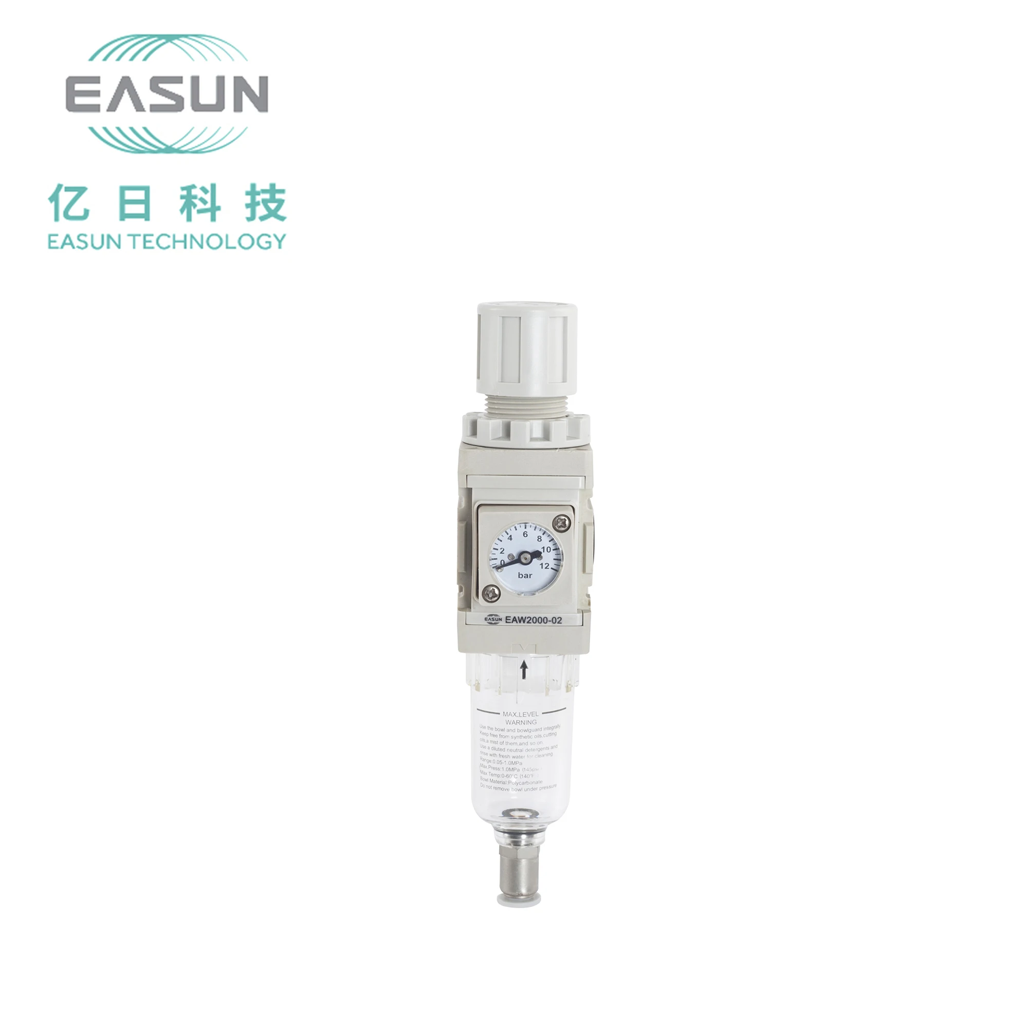 Aluminum Pneumatic Lubricator Air Filter Regulator