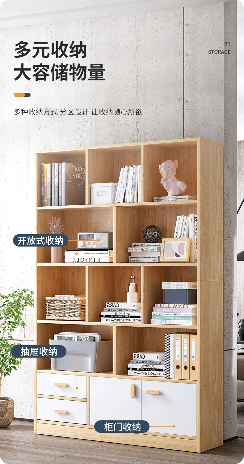 modern luxury display racks home furniture bookcases  book shelves