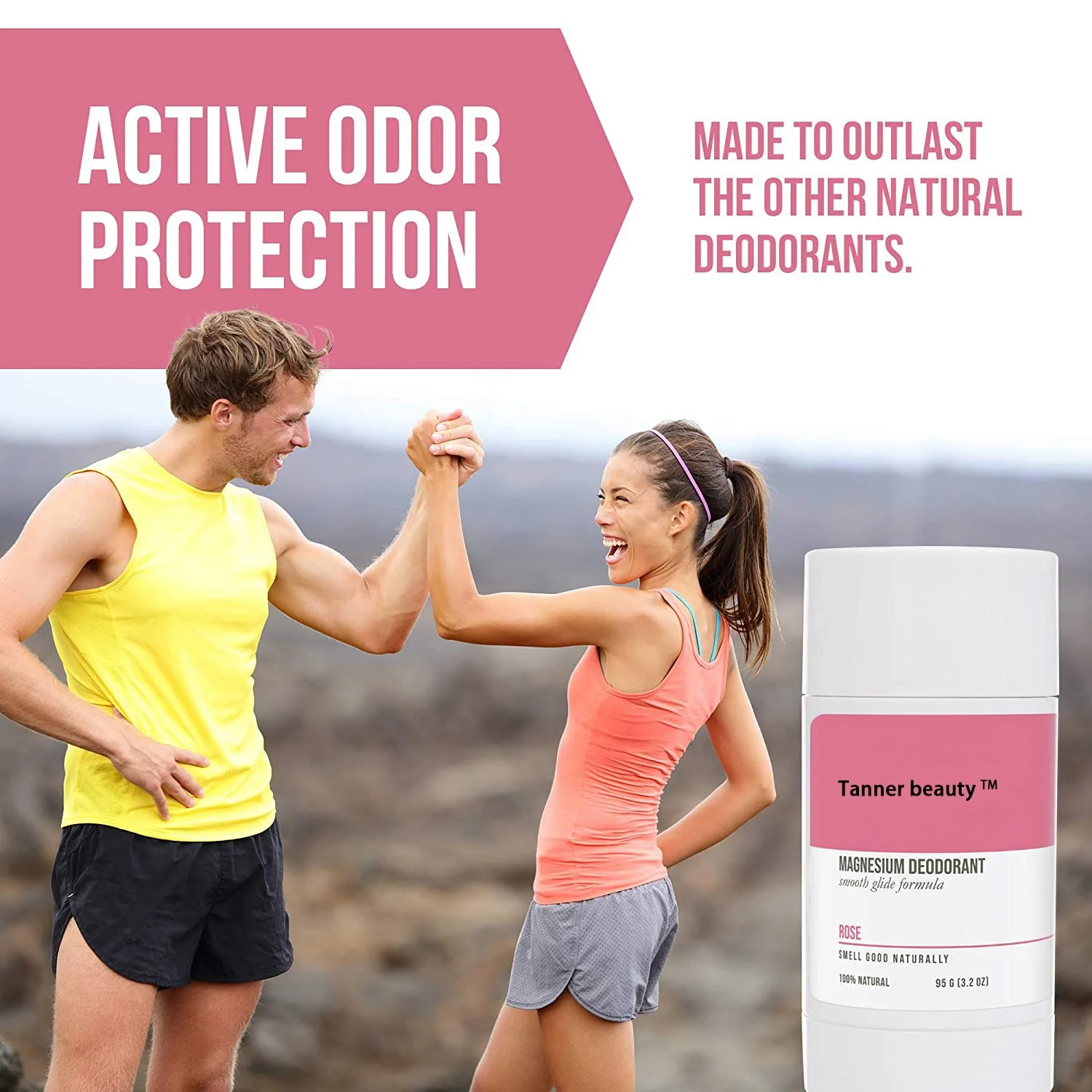 Private label Natural Stay All Day - Underarmed Anti-Perspirant Sure Deodorant Powder Stick For Women Men