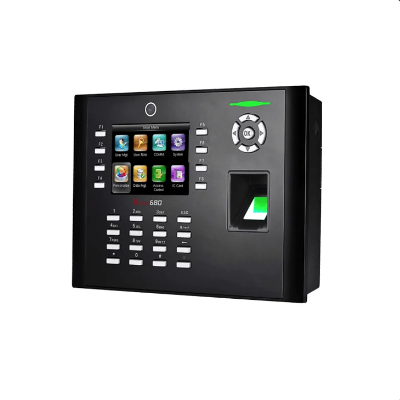 
8000Finger iclock680-ID Fingerprint & RFID biometric fingerprint time Attendance and fingerprint access control 