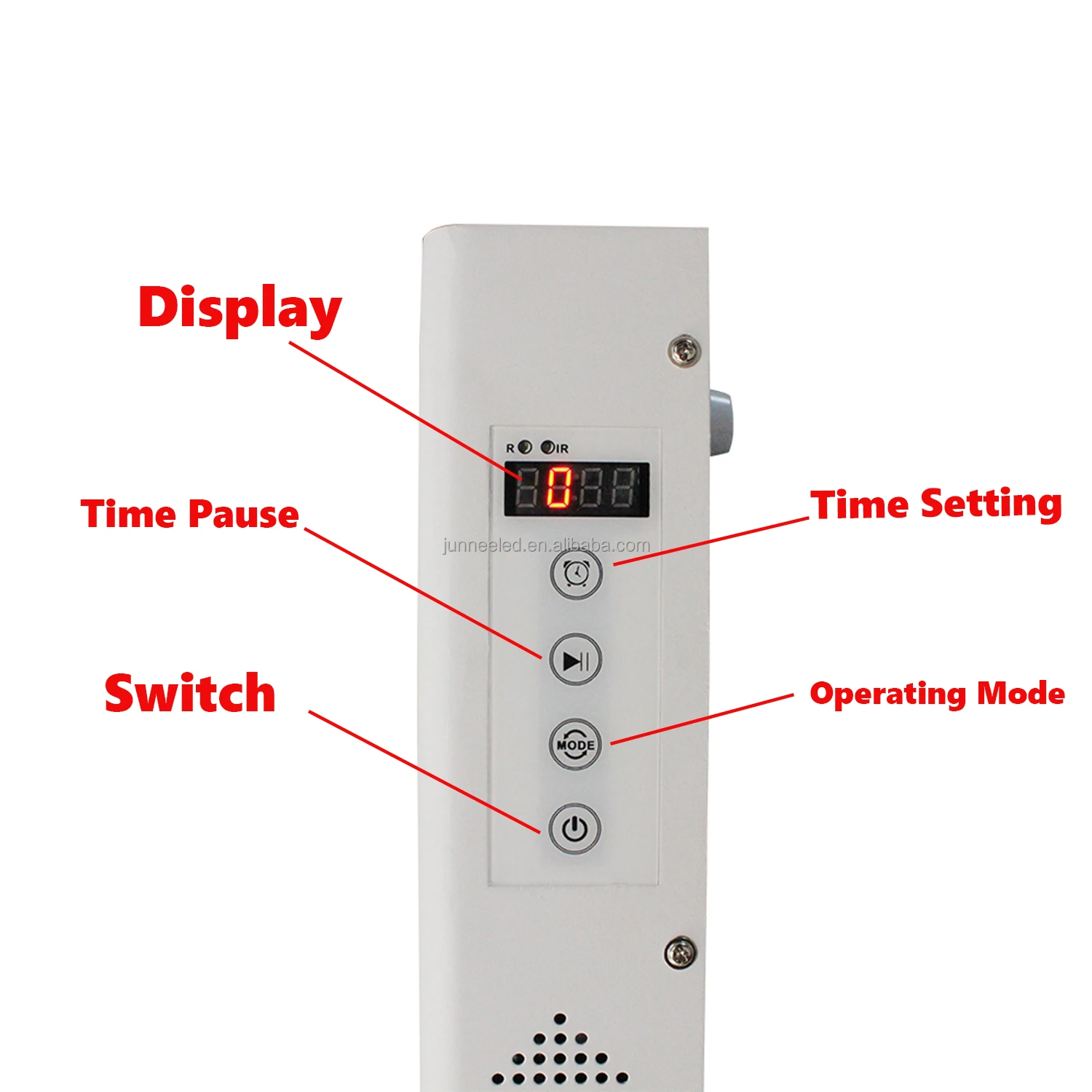 Junneeled High Irradiance Dual Chip 630nm 660nm 810nm 850nm 1000w Wholesale Pdt Machine Red Therapy Light Panel