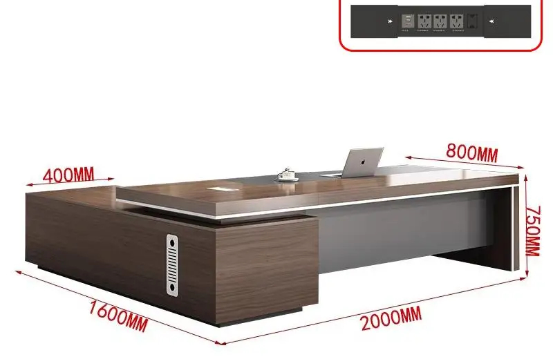 Chuangyue высококачественный рабочий стол современный босс офисная мебель исполнительный