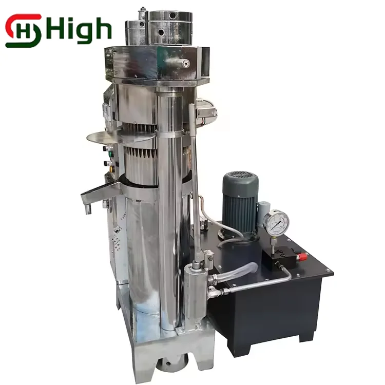 Hydraulic Cold Oil Press Machine Sesame Coconut Mustard Semi-automatic Oil Pressers Extraction Chili Peanut Walnut Cocoa Butter