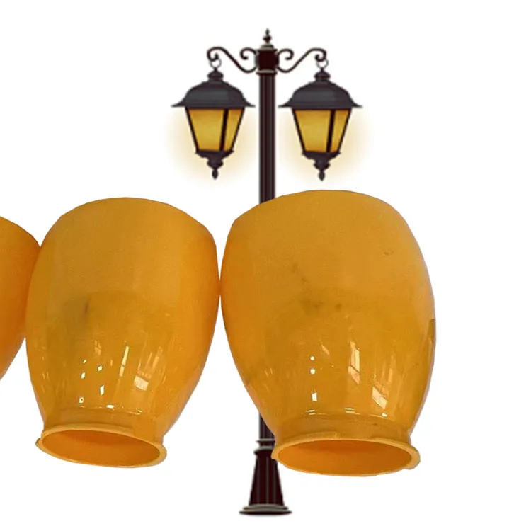 Plastic Lampshade  White Led Light Diffusion Cover Manufacturer PC  Popular Pendant Lamp OEM Craft Lighting Style School Parts