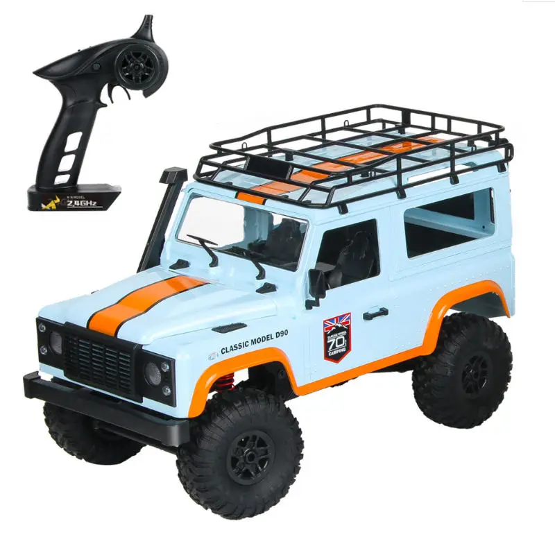 1/12th MN-90 Rc Climber Buggy 2.4GHz 4CH 4X4 RTR Climbing Off-Road Truck Model with Lights