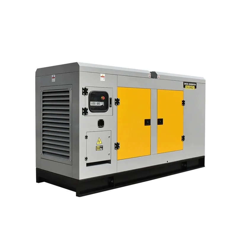 Hot Selling 100kw 125kva Weifang Ricardo industrial standby silent diesel generator set with high quality