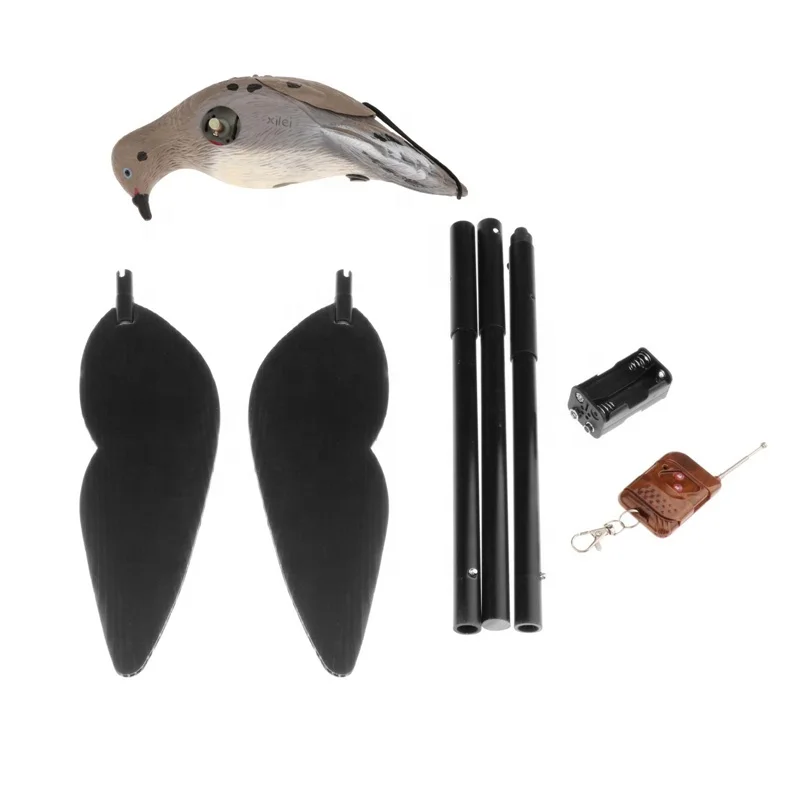 Motion Turtle Dove Decoy Flying Dove Pigeon Hunting Decoy