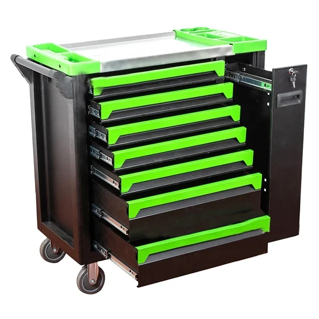 Tool cabinet Iron Cabinet workshop multifunctional drawer storage cabinet thickened toolbox tool cart cart can be customized