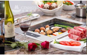 Cenhot Korean Smokeless Electric BBQ Korean BBQ Equipment