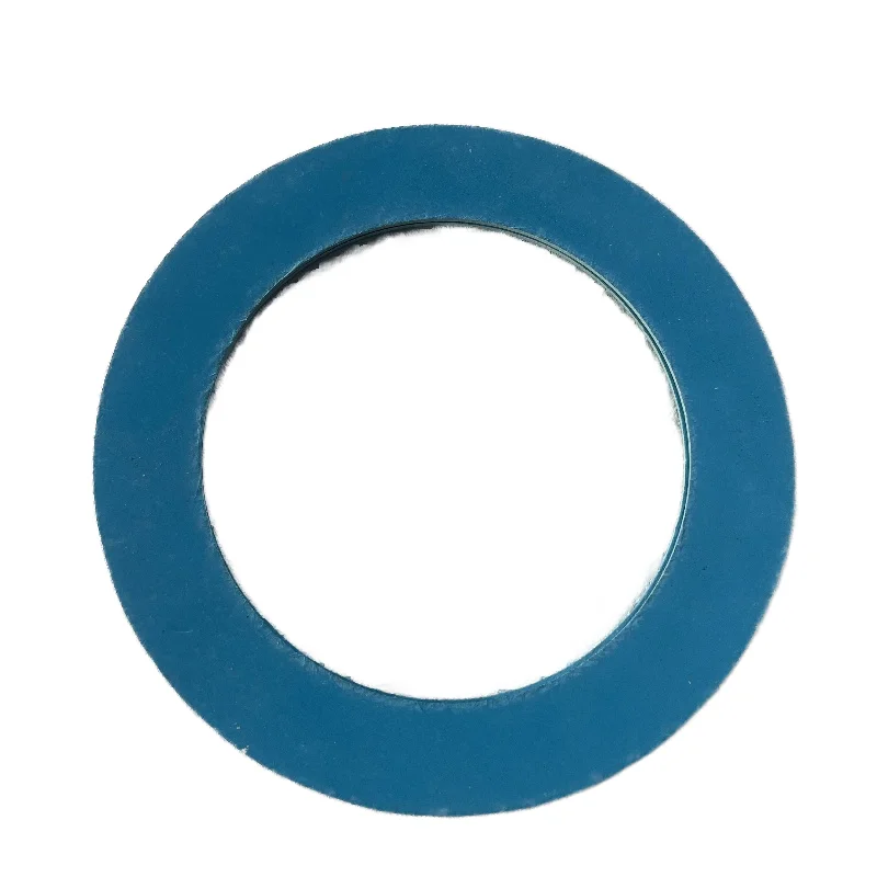 Oil resistant non-asbestos fiber heat resistant blue non-asbestos silicone gasket