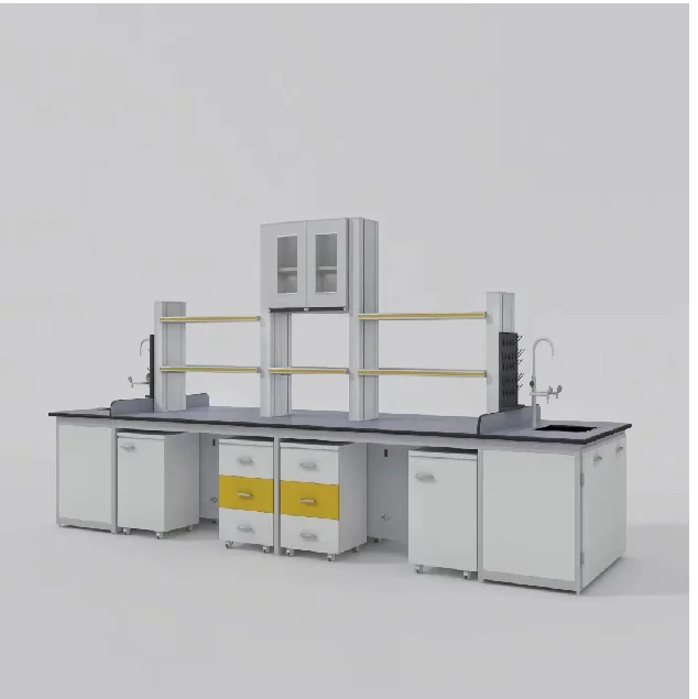 Physics chemical workstations with sink benches laboratory furniture lab tables