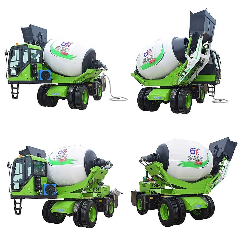 shandong self loading concrete mixer truck construction carmixer