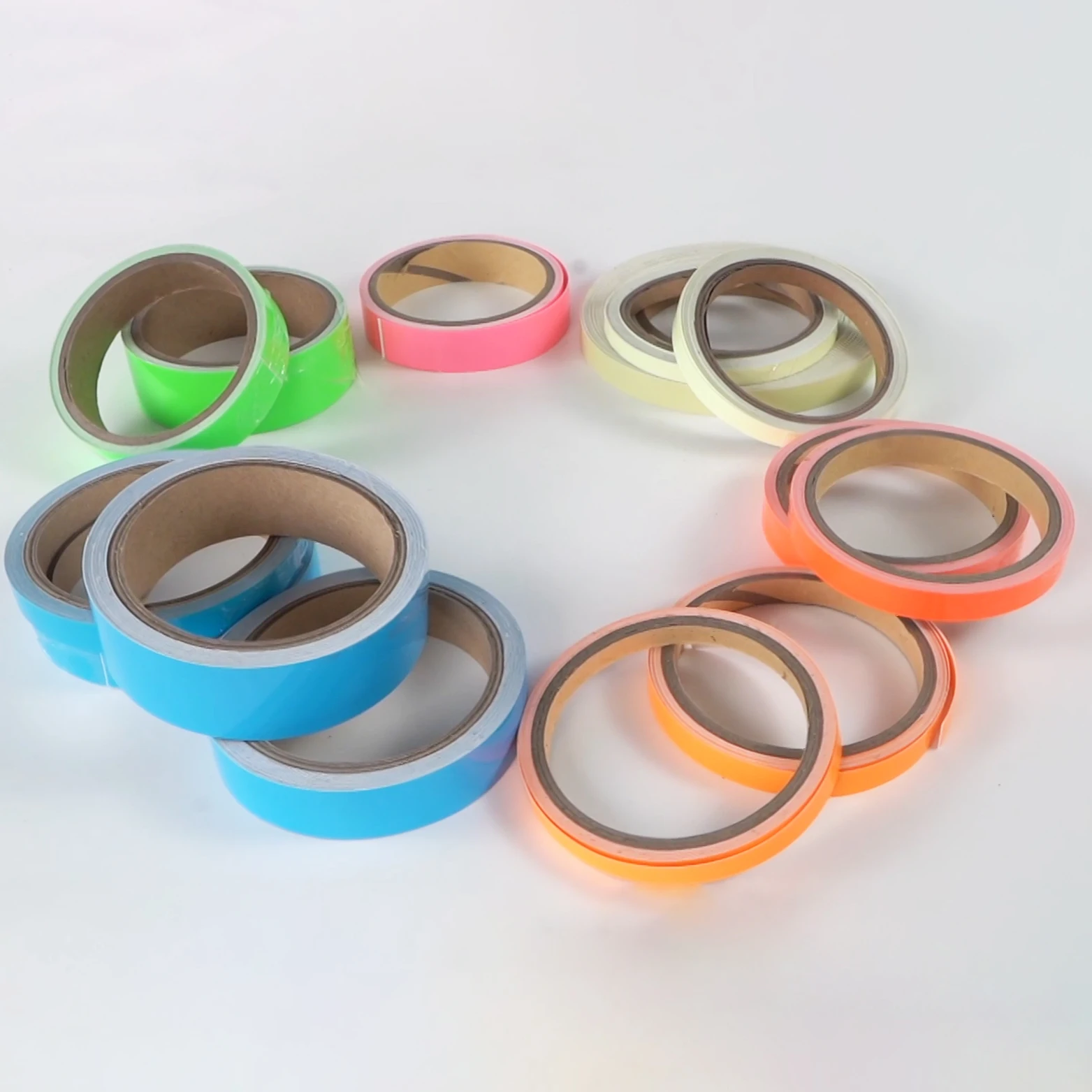 Glow in the dark tape lumines photoluminescent luminous luminescent outdoor safety self-adhesive night glow adhesive tape