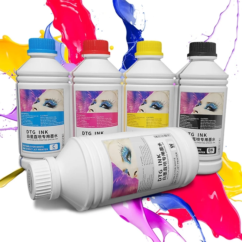 dtf printing ink 100ml 1000ml  6 color Non-clogging nozzle