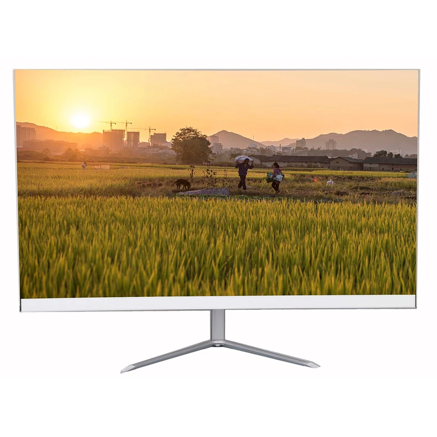 OEM широкий экран 19 20 22 23 27 дюймов светодиодный ПК МОНИТОР 1920x1080 с пластиковой подставкой
