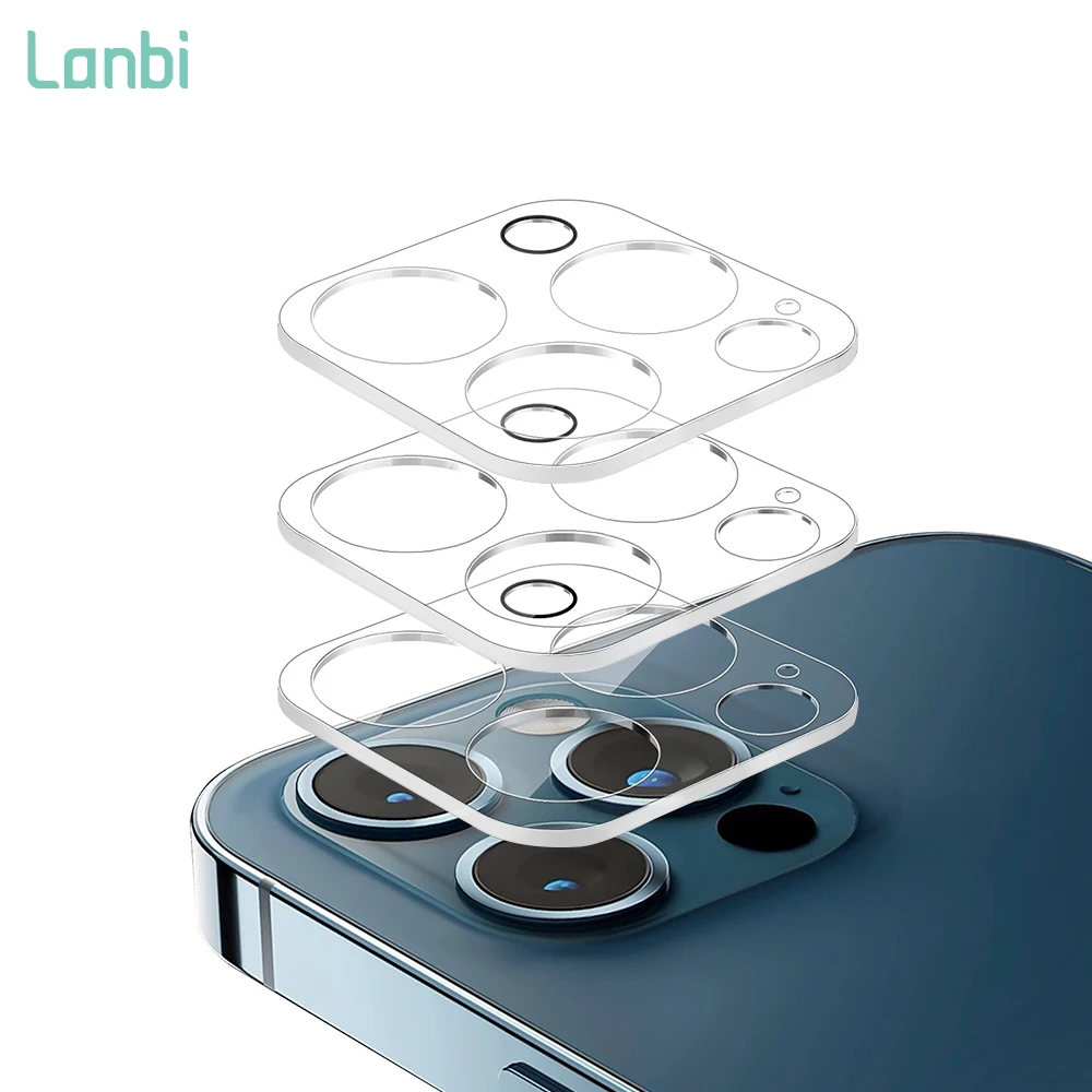 Прозрачное закаленное стекло HD для объектива камеры мобильного телефона для защиты экрана камеры iphone 13