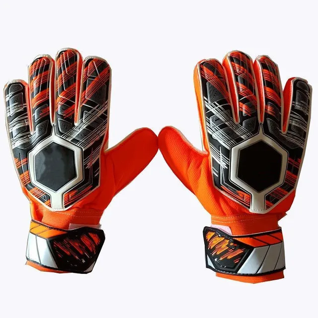 Adult Pro Football Goalkeeper Gloves,Non-slip Foaming PU Soccer Gloves,Top latex Goalie Gloves with finger protect shrapnel