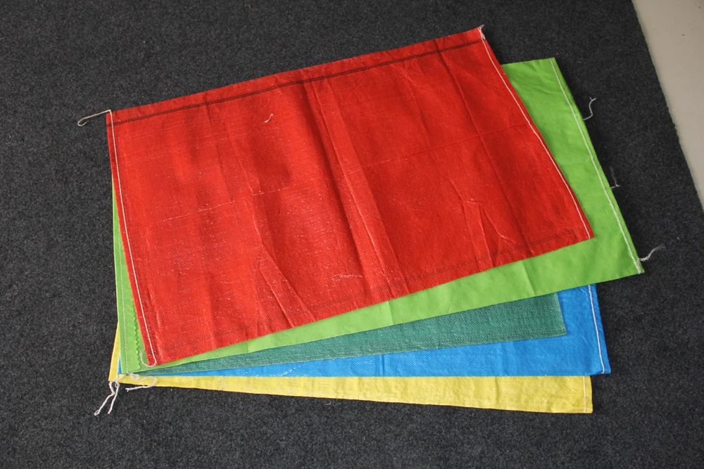 Customized polypropylene sacks pp woven bag laminated bag with clear window