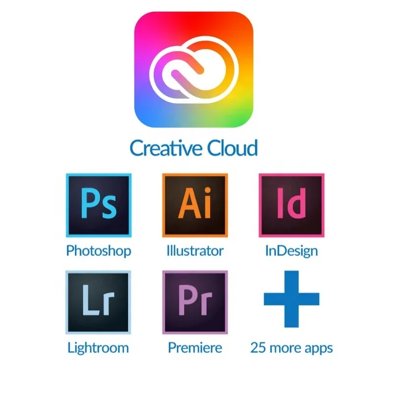 24/7 Online 2022 Ad obe Creative Cloud 1 Year Subscription Genuine Original License Key CC All apps