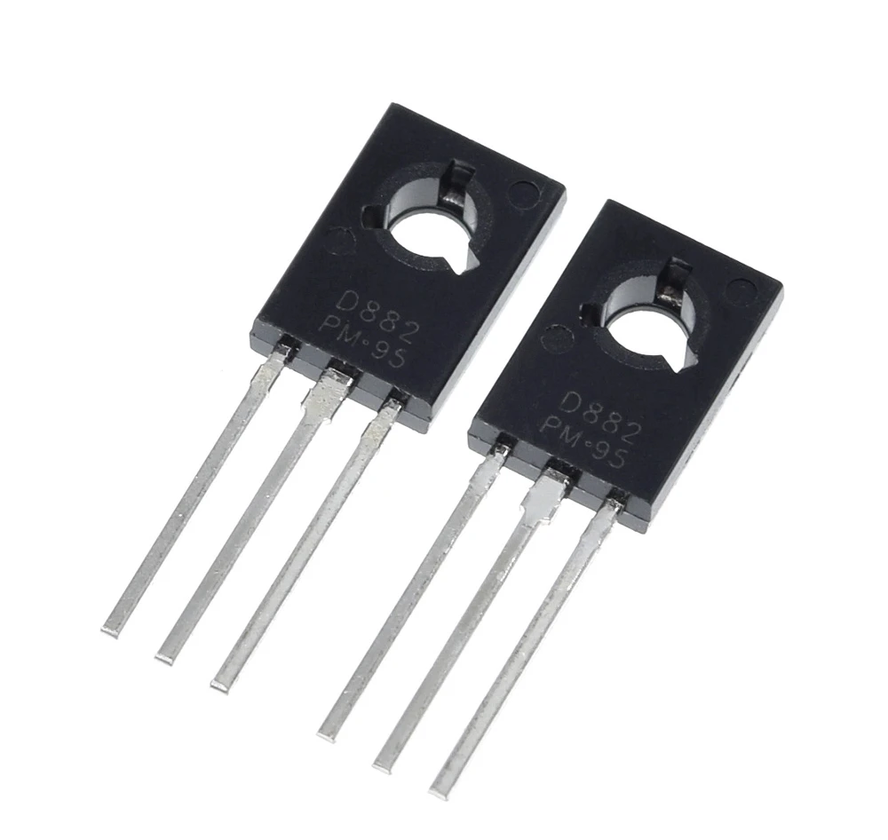 (Electronic Components)Integrated Circuits Transistor 3A 40V TO-126 NPN power transistor D882 2SD882