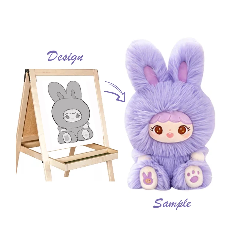 Factory Direct sales Free Make samples New design Custom plush doll toys Custom plush stuffed animals Make kids Gift Festival