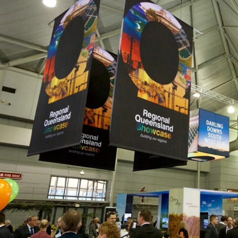 Outdoor Cheap Double Side Inkjet Printing Pvc Vinyl Hanging Flex Polyester Poster Banner