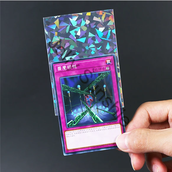 Jolly Sunshine Verified Supplier High-Quality PP Plastic 60*88mm  Yu-Gi-Oh Sleeves