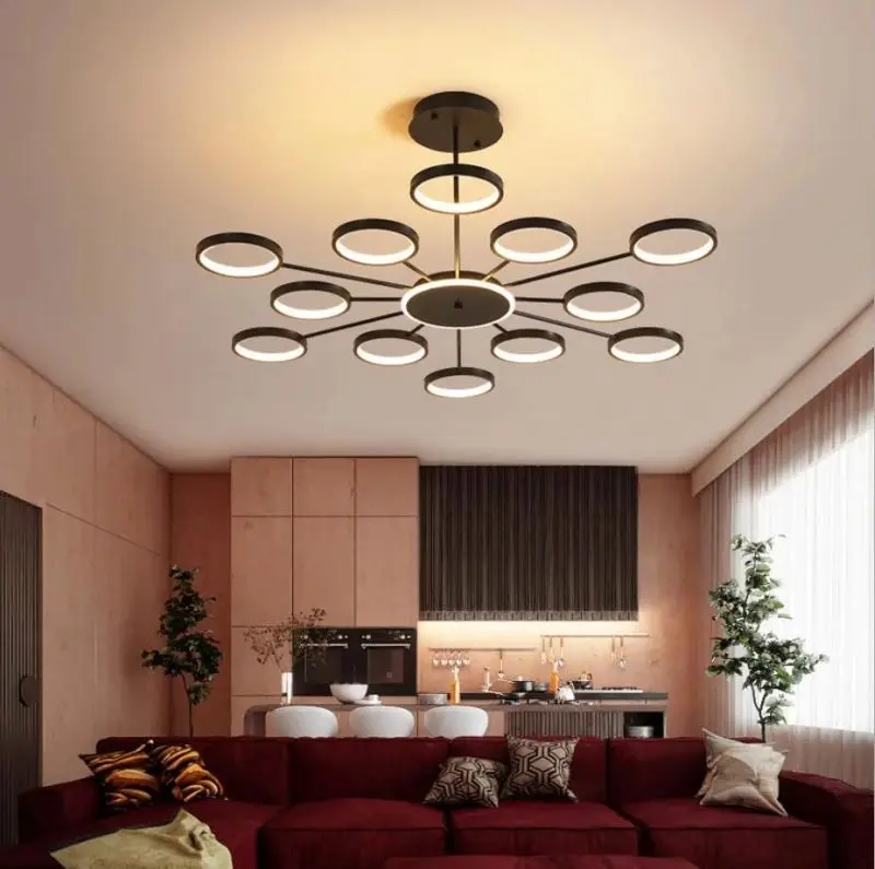 modern home magic bean glass ball chandelier lighting fixtures chandeliers living room bedroom ceiling chandelier pendant lights