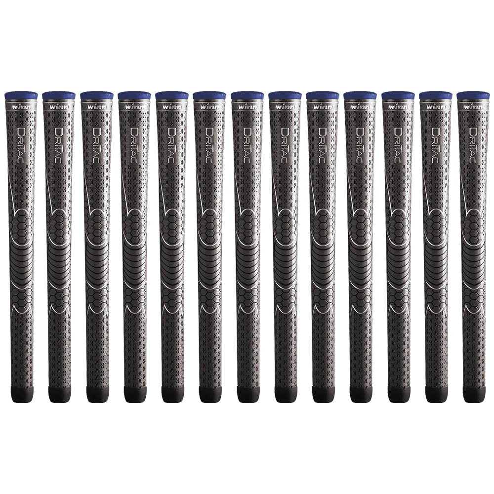 
Winn Dri-Tac Midsize Gray Golf Grips 6DT-DG Choose Quantity 