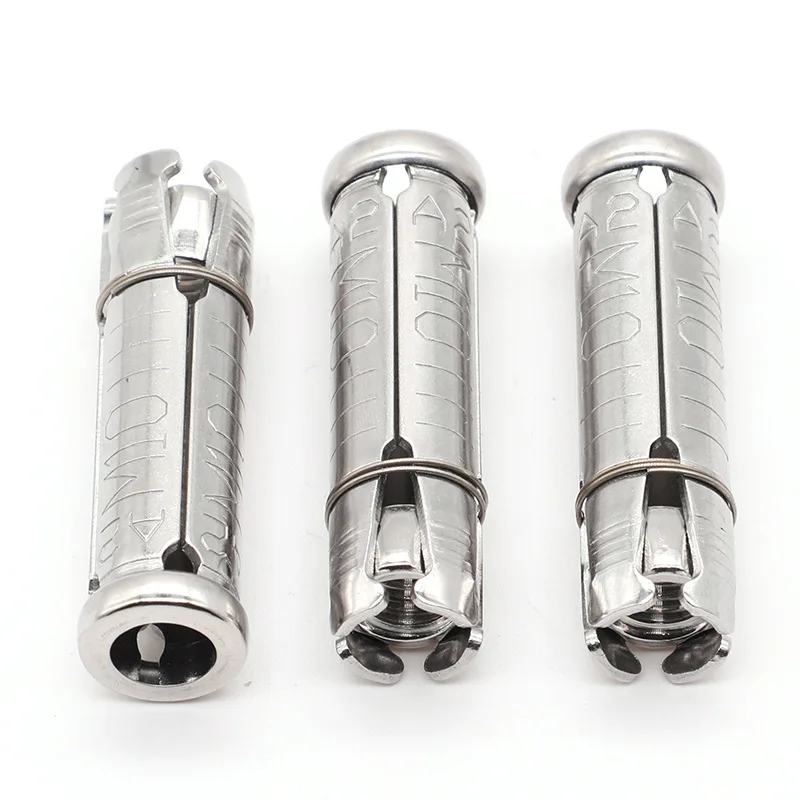 M6 M10  fix bolt stainless steel 304 316 heavy duty three segments four segments shield anchor