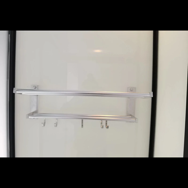 glass prefabricated bathroom unit tiny toilet shower cubicle cabin for small ensuite