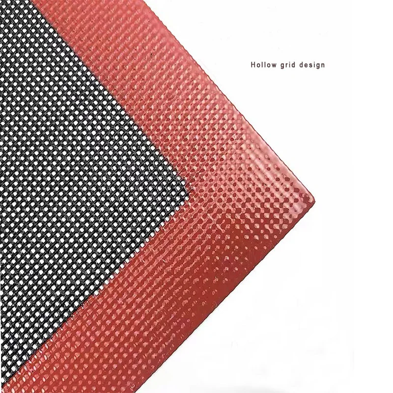 40*30CM Non Stick Oven Liner Perforated Steaming Mesh MAT Silicone Rubber Baking Oven Mesh  Mat
