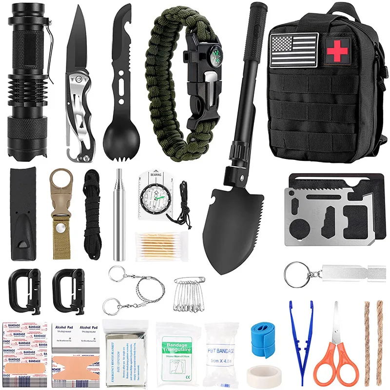 85pcs in one Professional Combo MK03 camping outdoor survival kits