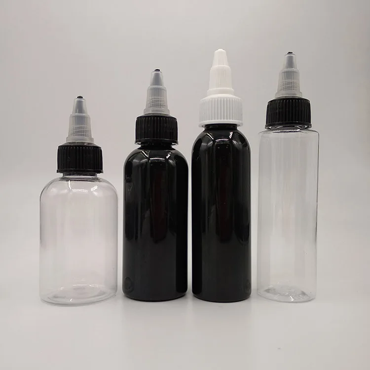Glue Plastic Bottle With Yorker Dispensing Dropper Cap Pet Transparent Plastic Bottle