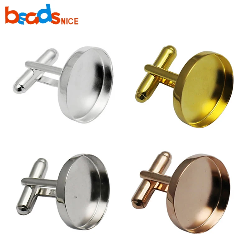 Simplicity crown custom logo cufflinks cufflink gold marry