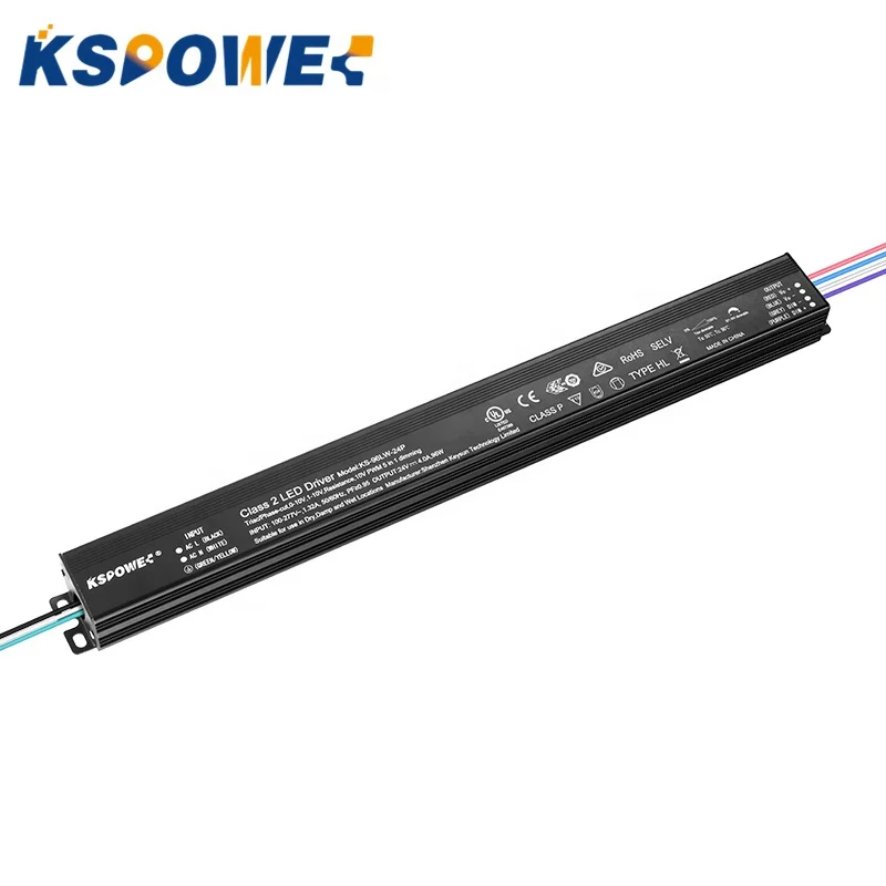 5 лет гарантии тонкий размер 40 Вт 60 Вт 80 Вт 100W симистор фазы резки 12V 24V 36V 48V питания Диммируемый СИД драйвер