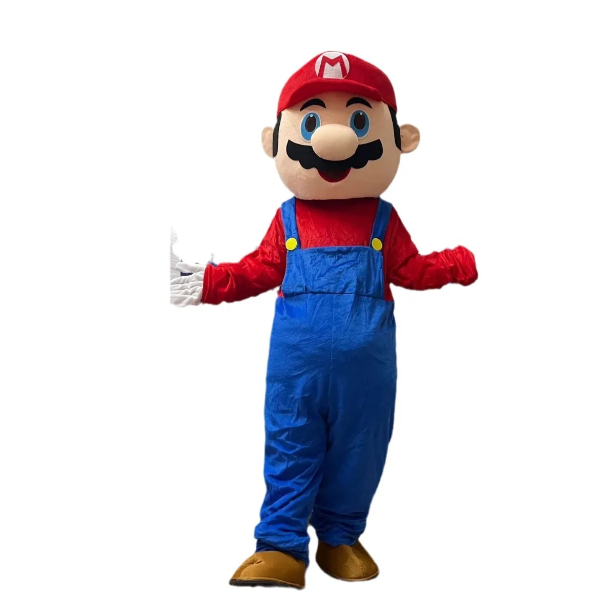 Best Selling Overseas Cartoon Costume Super Mario Character Outfit for Performances