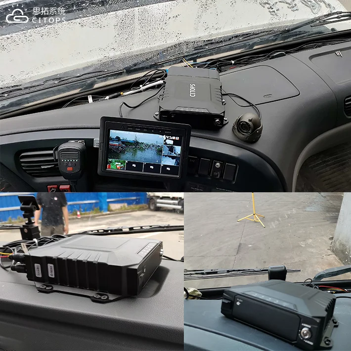 SSD 3g 4g Wifi Gsm 4glte Mdvr Camera 8 Channels 1080p Hdd Gps 4g Mobile Dvr Mdvr