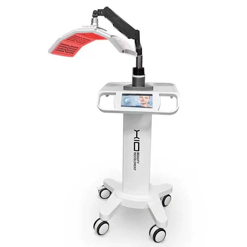 S.W Beauty Machine 7-Color LED Phototherapy Standing PDT Facial near Infrared Light Therapy Targets Legs & Arms UK/EU/US Plug