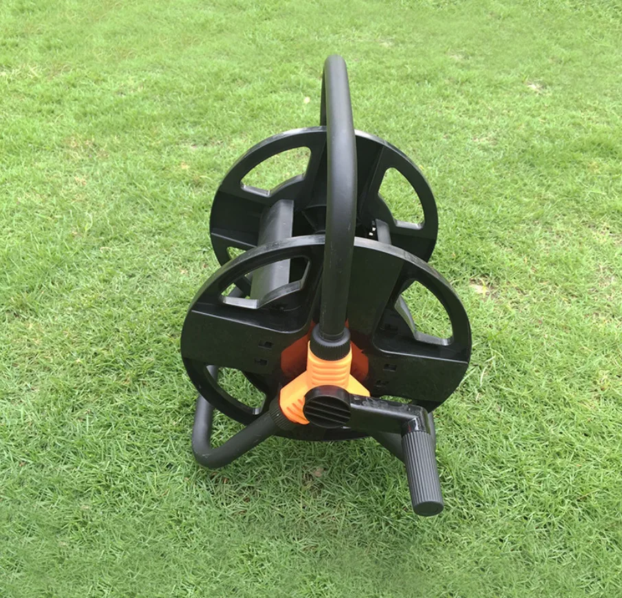Car Wash Hose Storage Rack Wound 20m Pipe Winder Plate Pipe Rack Reel Hose Garden Watering Pipe Spooler