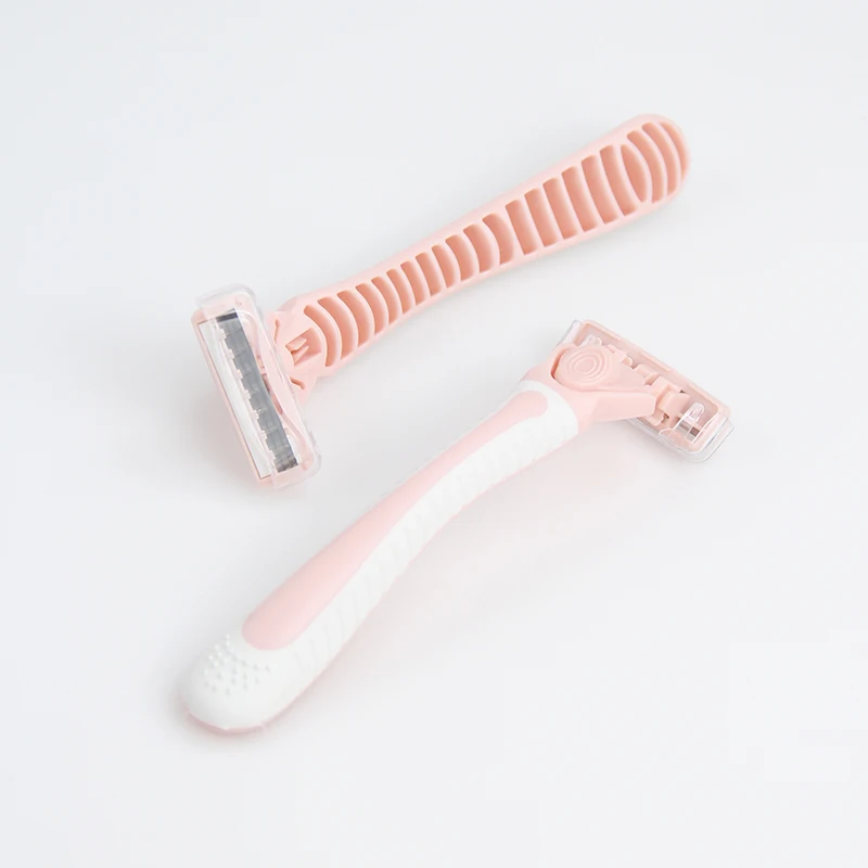Wholesale High Quality Shaving Kit 3 Blade Eyebrow Shaver Supply Leaf Razors for Women Sensitive Skin