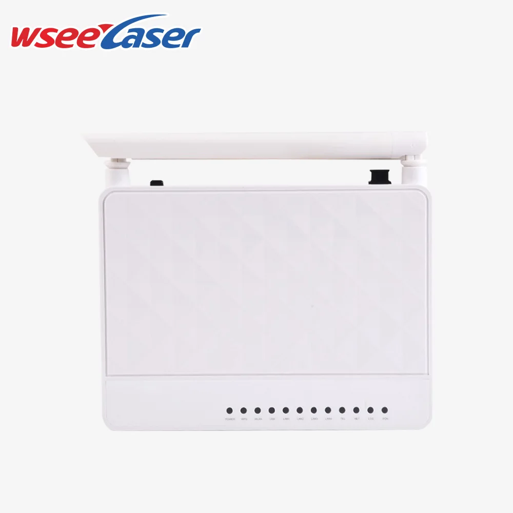 WSEE New 1GE 3FE 2.4GHz 5dBi onu iptv wifi epon gpon xpon onu ont with wifi catv for FTTH