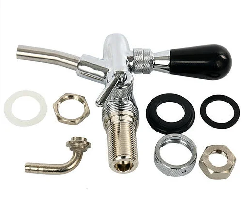 Sanitary Stainless Steel Beer Shank Piping Stem Barb Fitting part