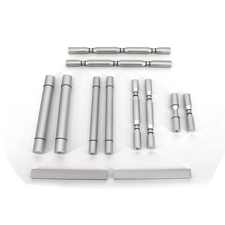 Factory popular Customized silver color wall mount aluminum wine pegs vino pins wine rods