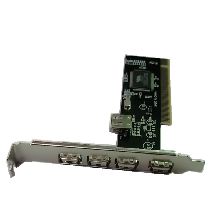  Адаптер расширенной карты 4 + 1 usb 2 0 PC Desktop 5 портов pci