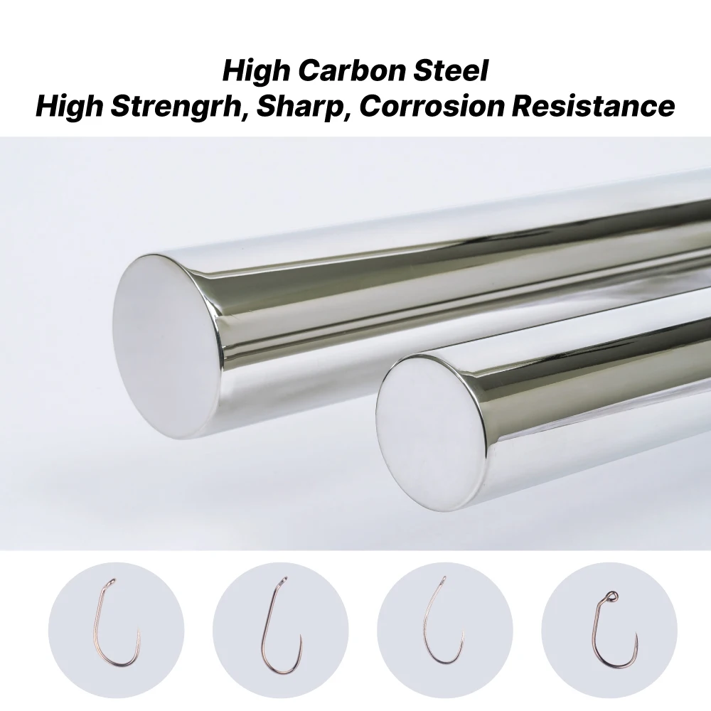 Wholesale High Strength Fly Tying Hooks Jig Head Flies For Fly Fishing Sea Hooks