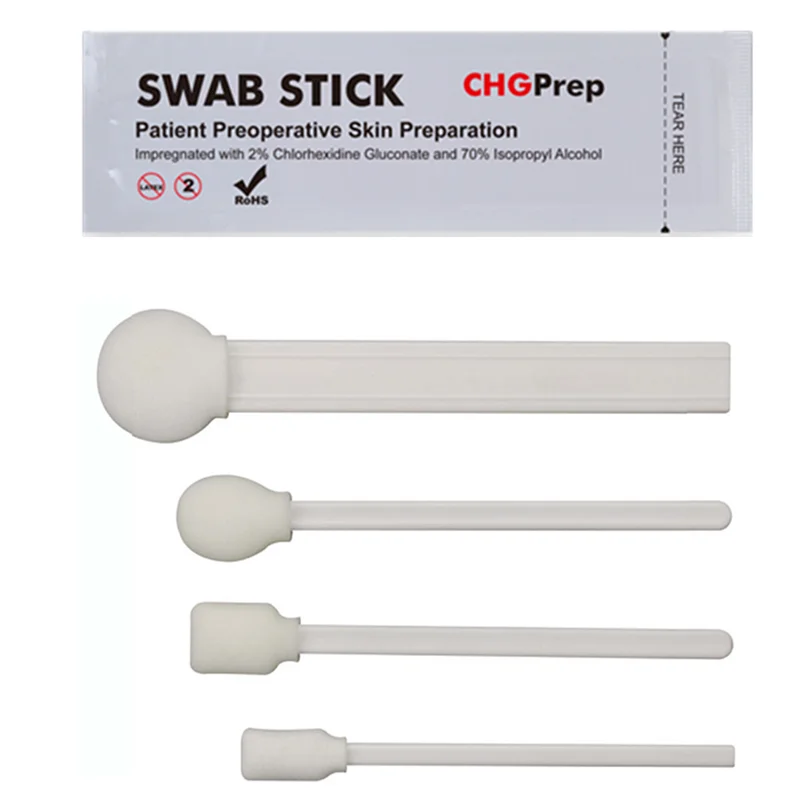 Chlorascrub medical CHG swabstick
