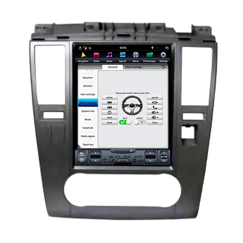 
Luweida Car Radio de Coche Autoestereo 2 Din Stereo Audio Video Bluetooth For Nissan Tiida auto GPS DVD player pillow autoradio 