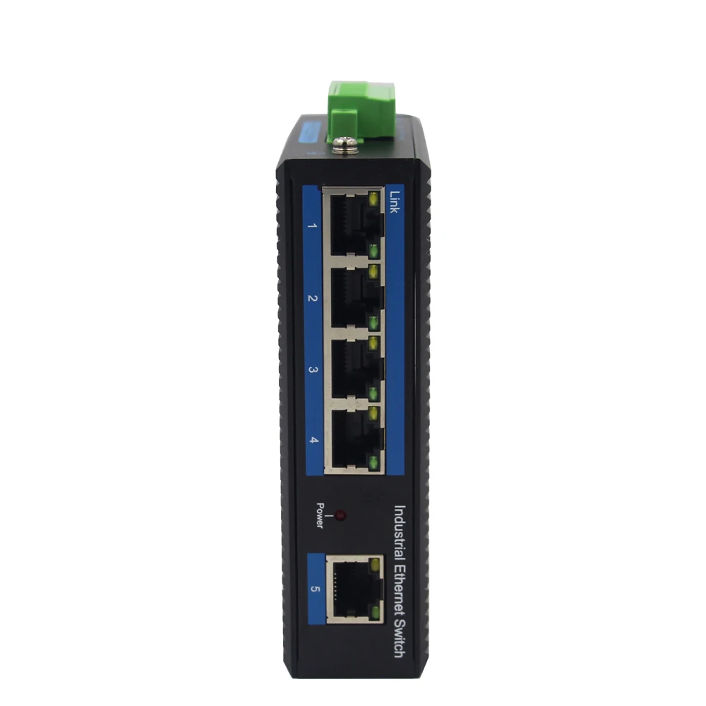 10/100/1000Mbps Industrial Ethernet Switch 5* 10/100/1000M RJ45 port with Din-rail wall mount