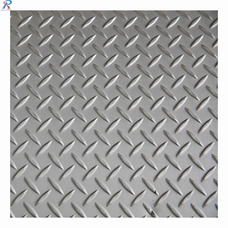 Q235B 1.5mm Hot Dipped Galvanized Sheets Mild Carbon Steel Plate Hot Rolled Checkered Plate for House Roof